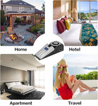 ZZRUI Door Stop Alarm with 120dB Siren, Portable Wedge Door Stopper Security - Image 6
