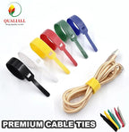 150 Reusable Cable Ties, Strong Adhesion Nylon Cord Ties - Image 4