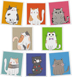 Lucomb Swedish Dish Cloths for Kitchen, 8 Pack Reusable Cleaning Cloth by Lucomb