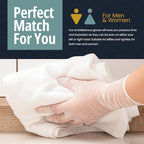 MED PRIDE Medical Vinyl Examination Gloves Latex & Rubber Free, Ultra-Strong - Image 4
