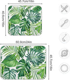Tropical Palm Leaves Dish Drying Mat - Image 5