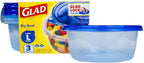 Glad GladWare Big Bowl Food Storage Containers, Large Round Bowl Holds 48 by GladTrashFoodStorage