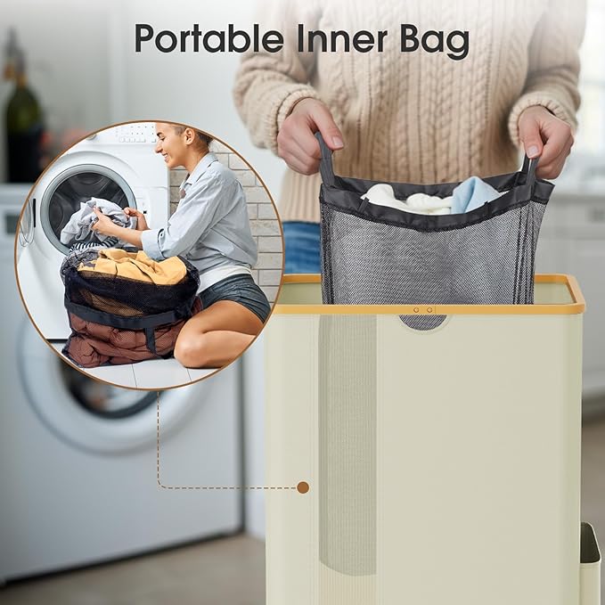 Laundry Basket Clothes Hamper - Image 6