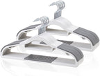 Pack of 30 Clothes Hangers, Space Saving Plastic Hangers, 0.2 Inches Slim by TonswachicHangersSpaceSaver