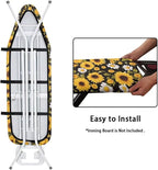 Sunflower Ironing Board Cover Iron Pad Covers Resist Scorching and Staining - Image 4