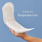 Rael Incontinence Pads for Women, Organic Cotton Cover, Postpartum Essential - Image 3