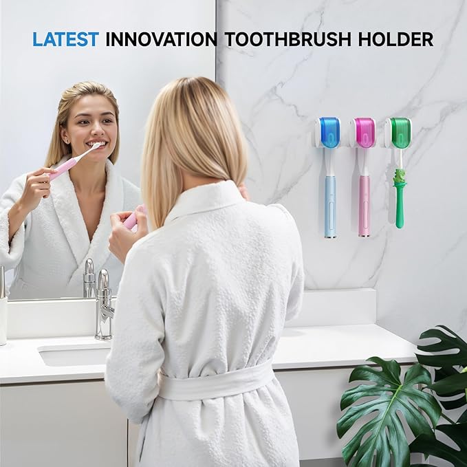 Toothbrush Holders for Bathrooms【Upgrade Single Slot Design】 Toothbrush Holder - Image 3