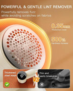 Electric Lint Remover and Fabric Shaver, Rechargeable Clothes Shaver - Image 5