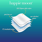 Organic Cotton Cover Tween & Teen Period Pads | Ultra Thin Pads - Image 3