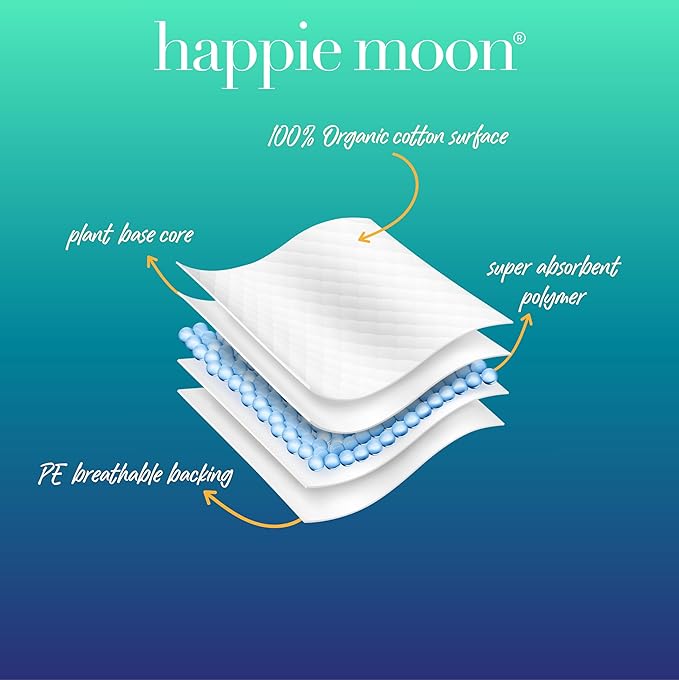 Organic Cotton Cover Tween & Teen Period Pads | Ultra Thin Pads - Image 3
