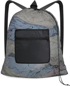 OTraki Laundry Bag Backpack 24x27 Inch Heavy Duty Mesh Laundry Bag Travel by OTraki