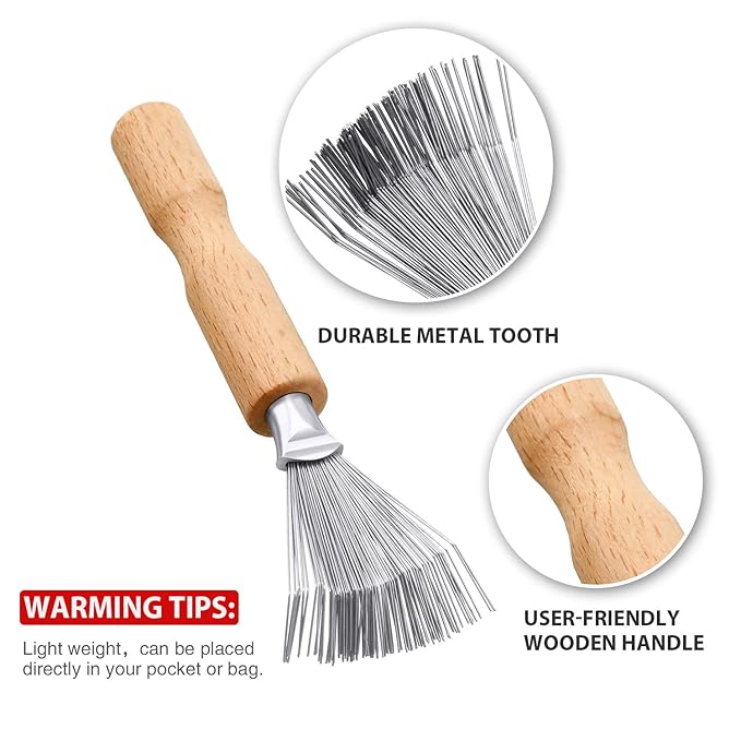 2 Pieces Hair Brush Cleaning Tools - Image 3