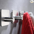 YIGII Silver Adhesive Towel Hooks by YIGII