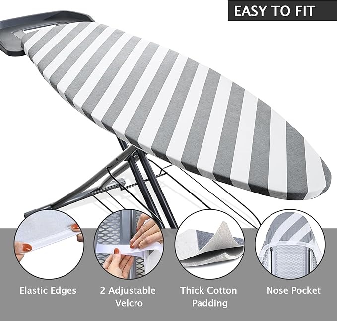 SheeChung 42”x12” Ironing Board Cover and Pad - - Image 4