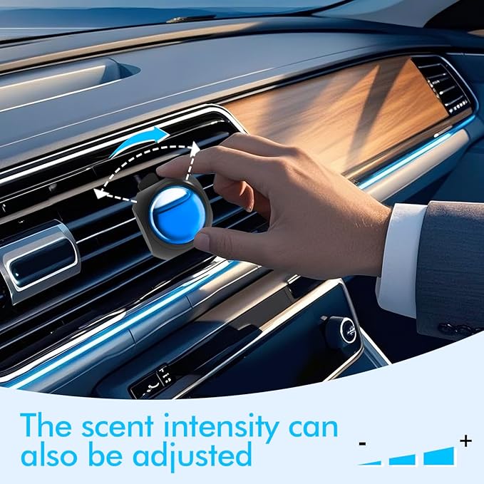 Car Air Freshener Vent Clips, 12 Pack, 6 Linen, 6 Citrus, Provides Long-Lasting - Image 3