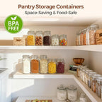 ComSaf 27oz Airtight Glass Canisters - Image 7