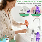 4 in 1 Cup Lid Cleaning Brush, Portable Water Bottle Brush, Bottle Gaps - Image 3