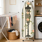 Nuxovilar Ironing Board Cover Needle Cotton 15x54 Inches | Ironing Board Cover - Image 2