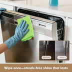 AIDEA Microfiber Glass Cleaning Cloth 12PK, Lint Free Cloth Polishing Cleaning - Image 3