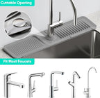 24 Inch Longer Faucet Mat for Kitchen SinkBathroom Kitchen Sink Splash Guard - Image 5