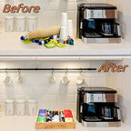 Lyellfe 2 Pack K Cup Holder for Drawers, Bamboo Tea Bag Organizer - Image 5