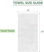 Elegant Comfort Three Line Popcorn Towel Set - Image 3