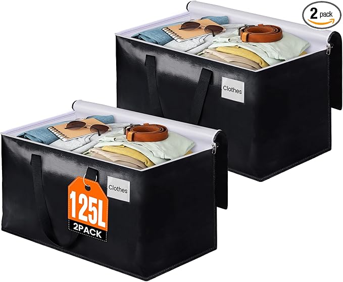 BlissTotes Moving Bags, Heavy Duty Moving Boxes by BlissTotes