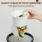Sink Strainer Basket with One-Touch Drain Mesh, Snap-On Strap & Detachable - Image 5