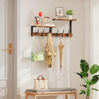 Homeiju 28.7" Coat Rack Wall Mount - Image 3