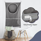 Hanging Laundry Hamper, Over The Door Laundry Hamper, Hanging Laundry Bag - Image 2