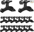 OBTANIM 12 Pack Hinge Pin Door Stopper Heavy Duty Metal Adjustable Door Stops by OBTANIM