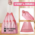 4 Gallon Trash Bags Drawstring 100 Count, JUKFITA Extra Strong Small Garbage - Image 4