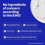 ATTITUDE Liquid Laundry Detergent, EWG Verified, HE Compatible, Plant-Based & - Image 6
