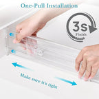 Vtopmart 12 Pack 4" Regular Upgrade Drawer Dividers - Image 6