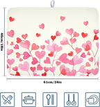 Valentine's Day Dish Drying Mat - Image 2