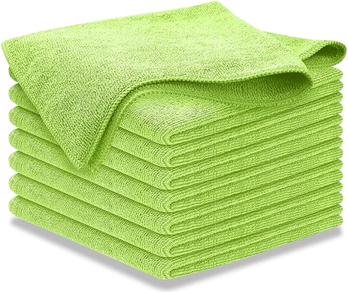 USANOOKS Microfiber Cleaning Cloth Light Green by USANOOKS