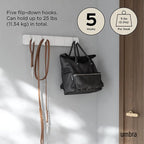 Umbra Flip Wall-Mounted Coat Rack - Image 5