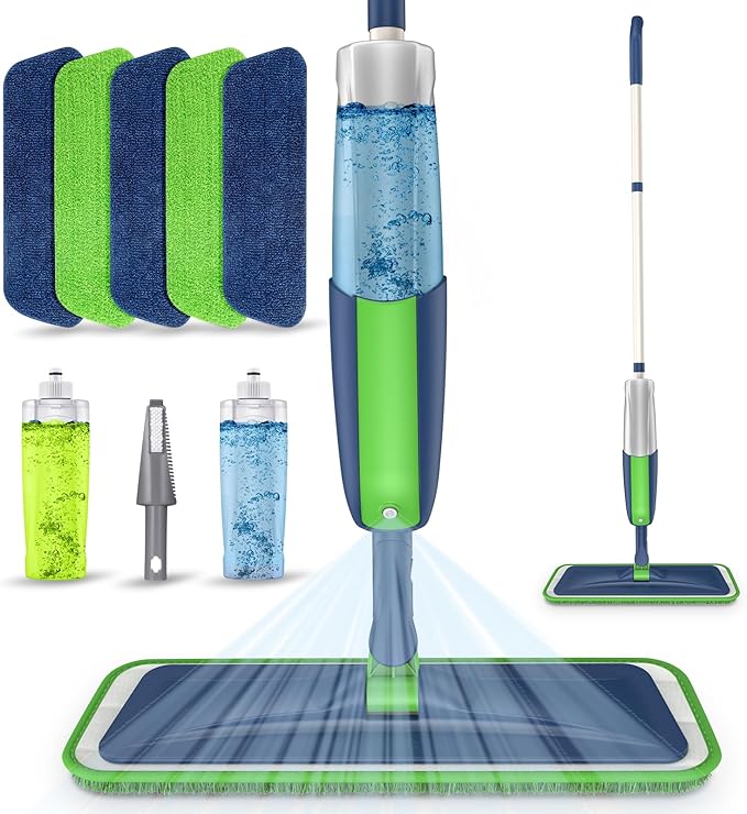 Spray Wet Mops for Hardwood Floor Cleaning: MEXERRIS Floor Mop by MEXERRIS