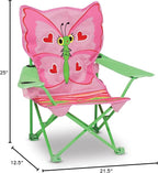 Melissa & Doug Bella Butterfly Child's Outdoor Chair (Frustration-Free Packaging) - Image 3