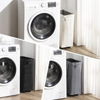 Slim Rolling Laundry Basket, Slim Laundry Hamper - Image 7