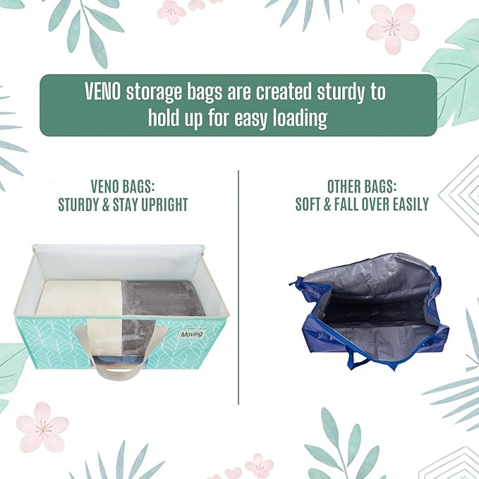 VENO 10 Pack Moving Bags, Storage Bins - Image 6