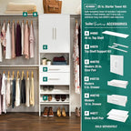 ClosetMaid SuiteSymphony Wood Closet Organizer Starter Kit - Image 6