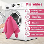 Extra Large Microfiber Cleaning Cloth 30 x 20 Inch Reusable Thick Cleaning - Image 4