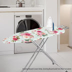 Flower Print Cover for Ironing Board 15x54 Inch Standard Size Flower Print Iron - Image 2