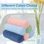 HOMEXCEL Microfiber Washcloths 12 Pack, Highly Absorbent and Soft Face Towel - Image 7