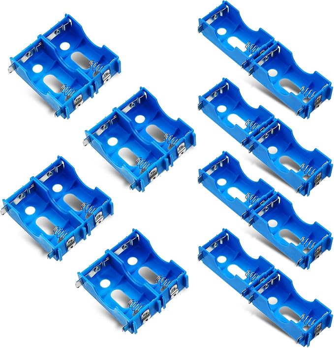 LEIFIDE 16 Pieces D Cell Battery Holder Series or Parallel Storage D Size by LEIFIDE