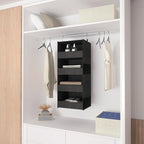 4-Shelf Hanging Closet Organizer and Storage Foldable Hanging Closet Shelves - Image 8