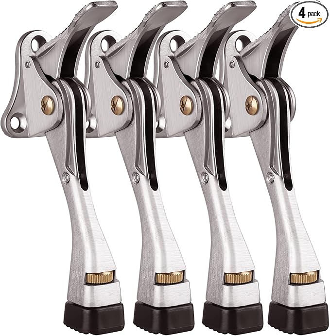 Gotega Door Stopper, 4 Packs Kickdown Door Stop by Gotega