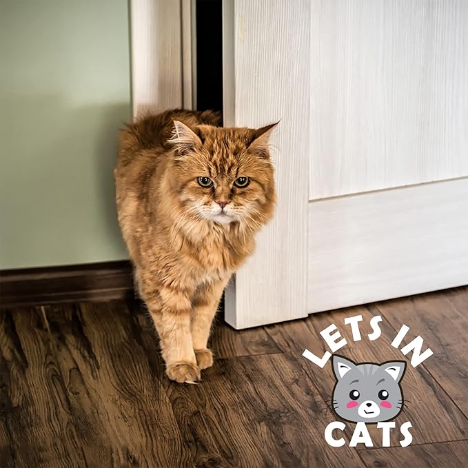 Cat Door Latch Holder, 【8 Adjustable Sizes】 Stronger Flex Cat Door Stopper - Image 7