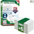 TAILI 6 Pack Vacuum Storage Bags, Jumbo Vacuum Seal Bags by TAILI